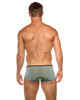 Gregg Homme Voyeur Square Cut | Olive | 100605-OV  - Mens Boxer Briefs - Rear View - Topdrawers Underwear for Men
