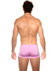 Gregg Homme Wonder Boxer Brief | Pink | 96105-PK  - Mens Boxer Briefs - Rear View - Topdrawers Underwear for Men
