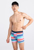 Saxx DropTemp Cooling Cotton Boxer Brief | Cutback Stripe | SXBB44-CMS  - Mens Boxer Briefs - Front View - Topdrawers Underwear for Men
