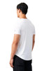 Kuwalla Tee Tek Eazy Tee | White | KUL-TST225-WHT  - Mens Athletic T-Shirts - Rear View - Topdrawers Clothing for Men
