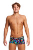 Funky Trunks Underwear Trunks | Beat It | FT50M71611  - Mens Boxer Briefs - Front View - Topdrawers Underwear for Men
