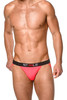 ST33LE Nylon Elastane Air Mesh Sports Jockstrap | Neon Pink | ST-10202-NEPK  - Mens Jockstraps - Front View - Topdrawers Underwear for Men
