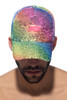 Addicted Glitter Multicolor Cap | AD1185-34  - Mens Hats - Front View - Topdrawers Clothing for Men
