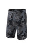 Saxx Snooze Short | Supersize Camo Dark Charcoal | SXLS33-SCC  - Mens Lounge Shorts - Front View - Topdrawers Underwear for Men
