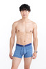 Saxx Vibe Trunk | Spacedye Heather Navy | SXTM35-SHN  - Mens Boxer Briefs - Front View - Topdrawers Underwear for Men
