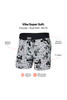 Saxx Vibe Boxer Brief | Wild Slapshot Liner Grey | SXBM35-WSL  - Mens Boxer Briefs - Front View - Topdrawers Underwear for Men
