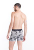 Saxx Vibe Boxer Brief | Wild Slapshot Liner Grey | SXBM35-WSL  - Mens Boxer Briefs - Rear View - Topdrawers Underwear for Men
