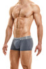 Modus Vivendi Glory Hole Boxer | Grey | 01321  - Mens Boxer Briefs - Side View - Topdrawers Underwear for Men
