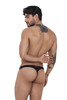 Clever Karma Thong | Black | 1230-11  - Mens Thongs - Rear View - Topdrawers Underwear for Men
