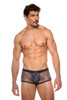 Gregg Homme Outline Boxer Brief | Navy | 200105-NV  - Mens Boxer Briefs - Front View - Topdrawers Underwear for Men
