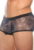 Gregg Homme Outline Boxer Brief | Navy | 200105-NV  - Mens Boxer Briefs - Side View - Topdrawers Underwear for Men
