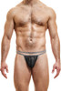 Modus Vivendi Seductive T-String | Black | 16311-BL  - Mens String Thongs - Front View - Topdrawers Underwear for Men

