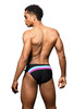 Andrew Christian California Swim Bikini | Black | 70022-BL  - Mens Swim Briefs - Rear View - Topdrawers Swimwear for Men
