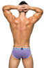 Private Structure Classic Mid Waist Mini Brief | Viola Purple | SCUS4529-VLPL  - Mens Briefs - Rear View - Topdrawers Underwear for Men
