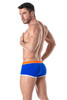 TOF Paris Holidays Swim Trunk | Royal | TOF247-BR  - Mens Swim Trunk Boxers - Rear View - Topdrawers Swimwear for Men
