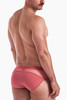 Teamm8 Score Sheer Brief | Baroque Rose | TU-BFSCORS-BR  - Mens Briefs - Rear View - Topdrawers Underwear for Men
