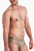 Teamm8 Score Sheer Brief | Army | TU-BFSCORS-AR  - Mens Briefs - Side View - Topdrawers Underwear for Men
