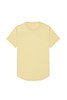 Kuwalla Tee Eazy Scoop Tee | Mellow Yellow | KUL-CT1851-YEL  - Mens T-Shirts - Front View - Topdrawers Clothing for Men
