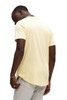 Kuwalla Tee Eazy Scoop Tee | Mellow Yellow | KUL-CT1851-YEL  - Mens T-Shirts - Rear View - Topdrawers Clothing for Men

