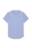 Kuwalla Tee Eazy Scoop Tee | Purple Impressions | KUL-CT1851-PUR  - Mens T-Shirts - Front View - Topdrawers Clothing for Men
