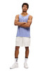 Kuwalla Tee Eazy Tank | Purple Impressions | KUL-ET1855-PUR  - Mens Tank Top Singlets - Front View - Topdrawers Clothing for Men
