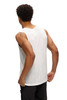 Kuwalla Tee Perforated Rib Tank | White | KUL-TANK3112-WHT  - Mens Tank Top Singlets - Rear View - Topdrawers Clothing for Men
