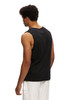 Kuwalla Tee Perforated Rib Tank | Black | KUL-TANK3112-BLK  - Mens Tank Top Singlets - Rear View - Topdrawers Clothing for Men
