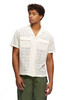 Kuwalla Tee Lace Yacht Shirt | White | KUL-LYS015-WHT  - Mens Short Sleeve Shirts - Front View - Topdrawers Clothing for Men

