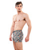 Postmarc Printed Swim Short 2.5 Inch | Sprout/Navy Floral PM-6002-61 | Side View | Mens Swim Shorts | Topdrawers Swimwear for Men