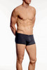 001 Black - JM NATURA Low Rise Pouch Boxer 90394 - Front View - Topdrawers Underwear for Men