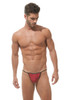 Red - Gregg Homme Voyeur String 100614 - Front View - Topdrawers Underwear for Men