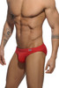 Addicted Basic AD Swim Brief ADS097-06 Red - Mens Swim Bikini Briefs - Side View - Topdrawers Swimwear for Men