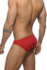 Addicted Basic AD Swim Brief ADS097-06 Red - Mens Swim Bikini Briefs - Rear View - Topdrawers Swimwear for Men