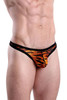 Cocksox Mesh Thong | Tiger CX05ME-TIG - Mens Thongs - Side View - Topdrawers Underwear for Men
