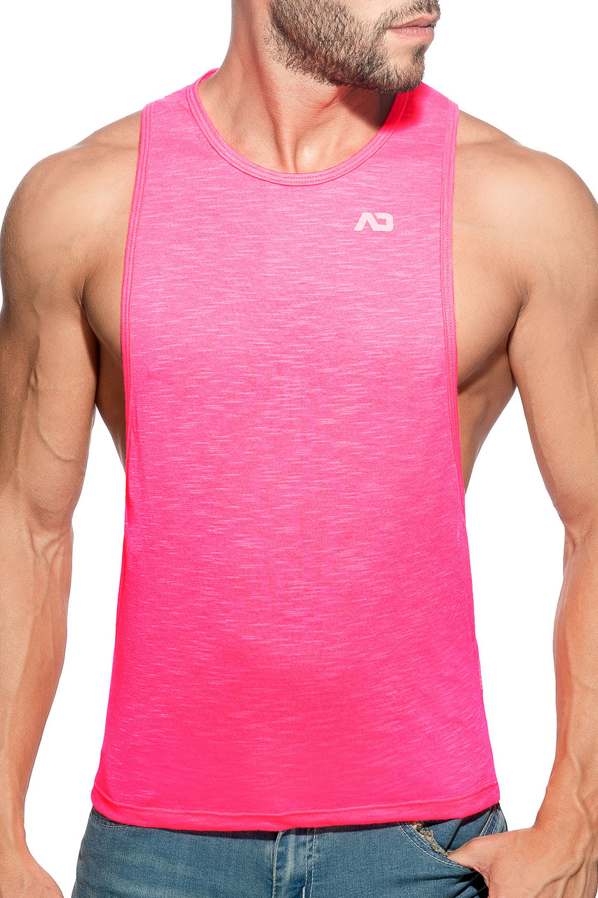 Addicted Thin Flame Low Rider Tank Top AD1108-34 | Mens Tank Top Singlets |  Topdrawers Clothing for Men