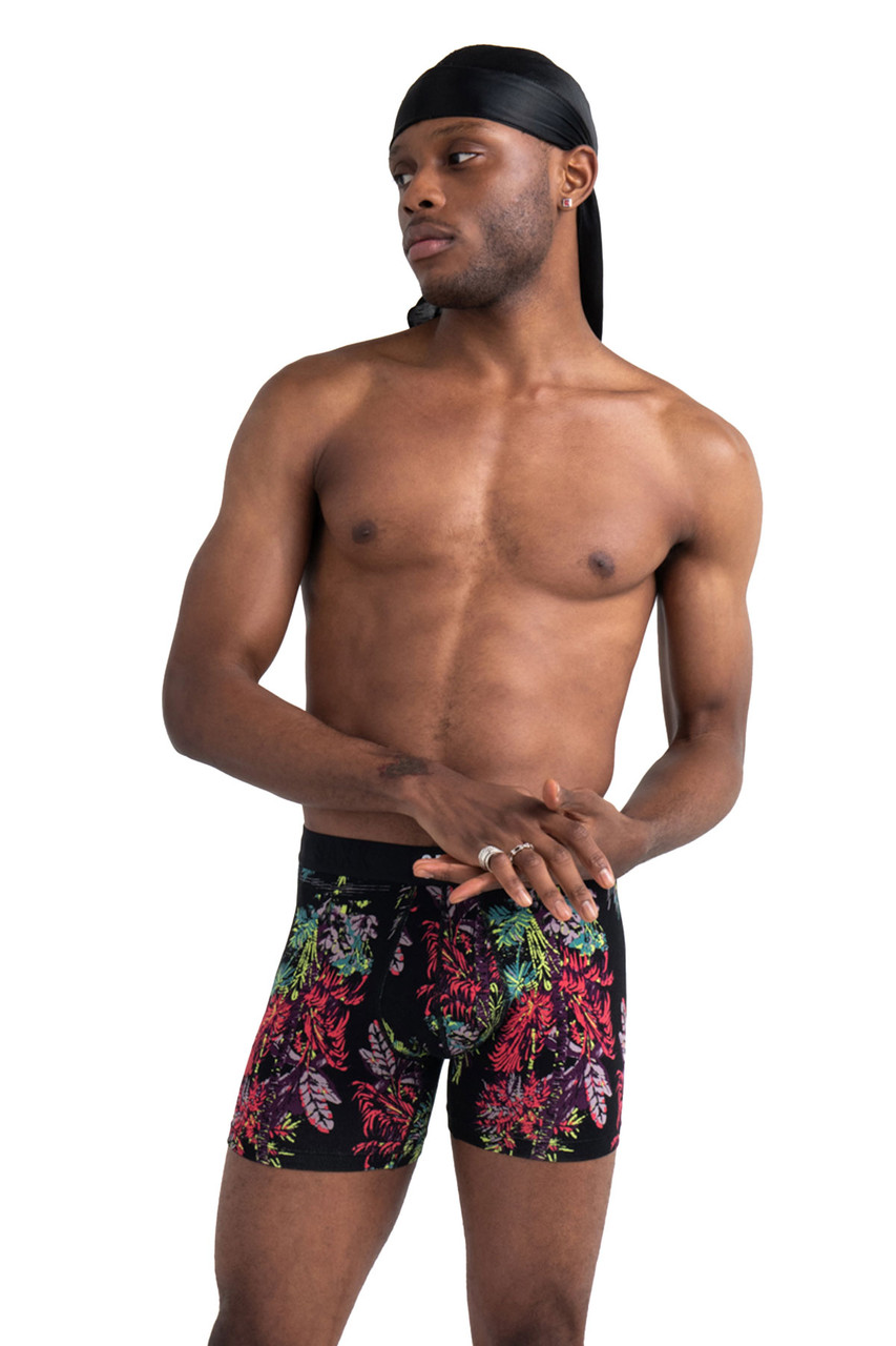 Saxx Vibe Boxers - Midnight Tropics