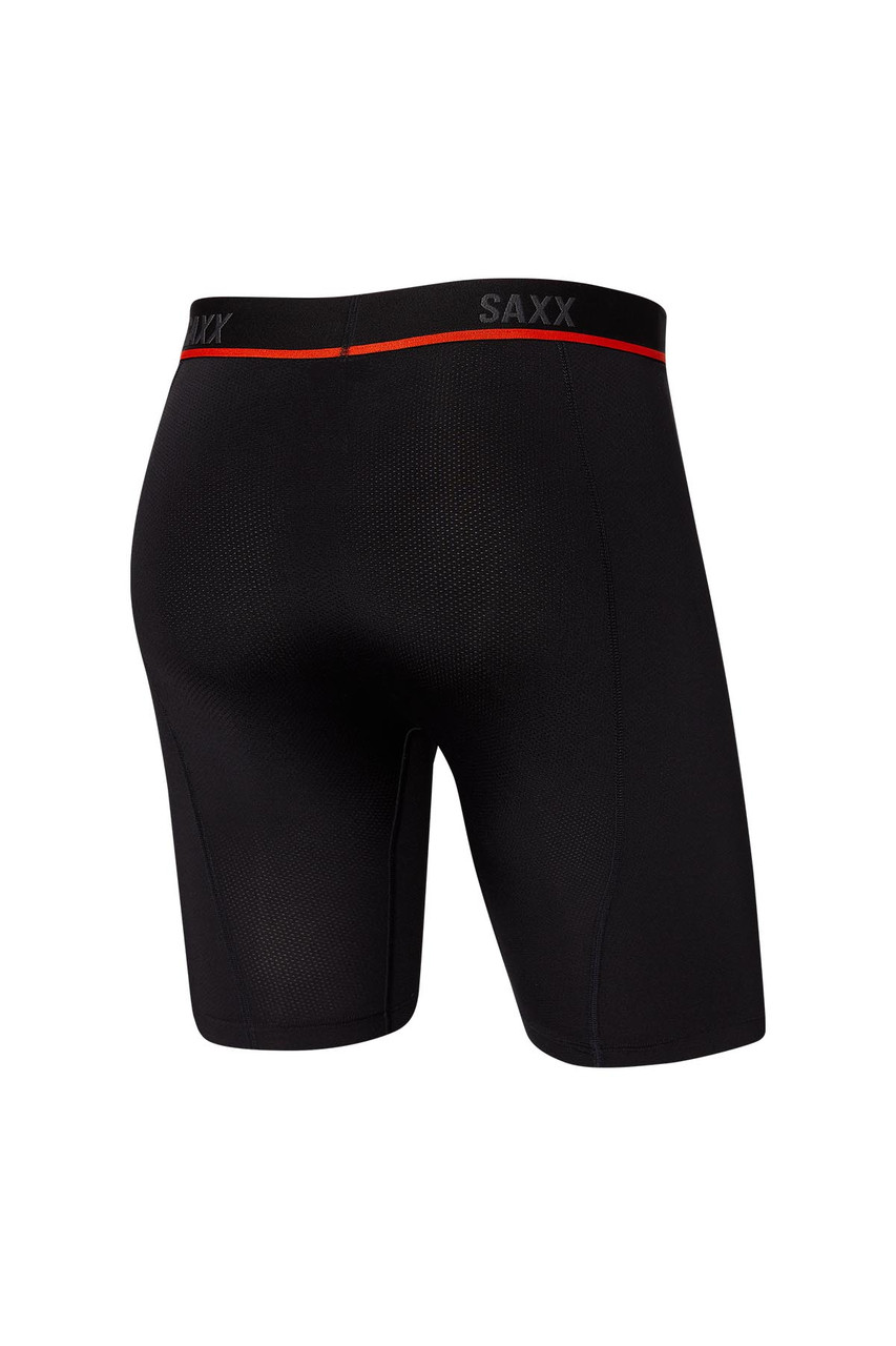 Saxx Underwear Quest Quick Dry Mesh Long Leg Fly, 8 Inseam - Mens