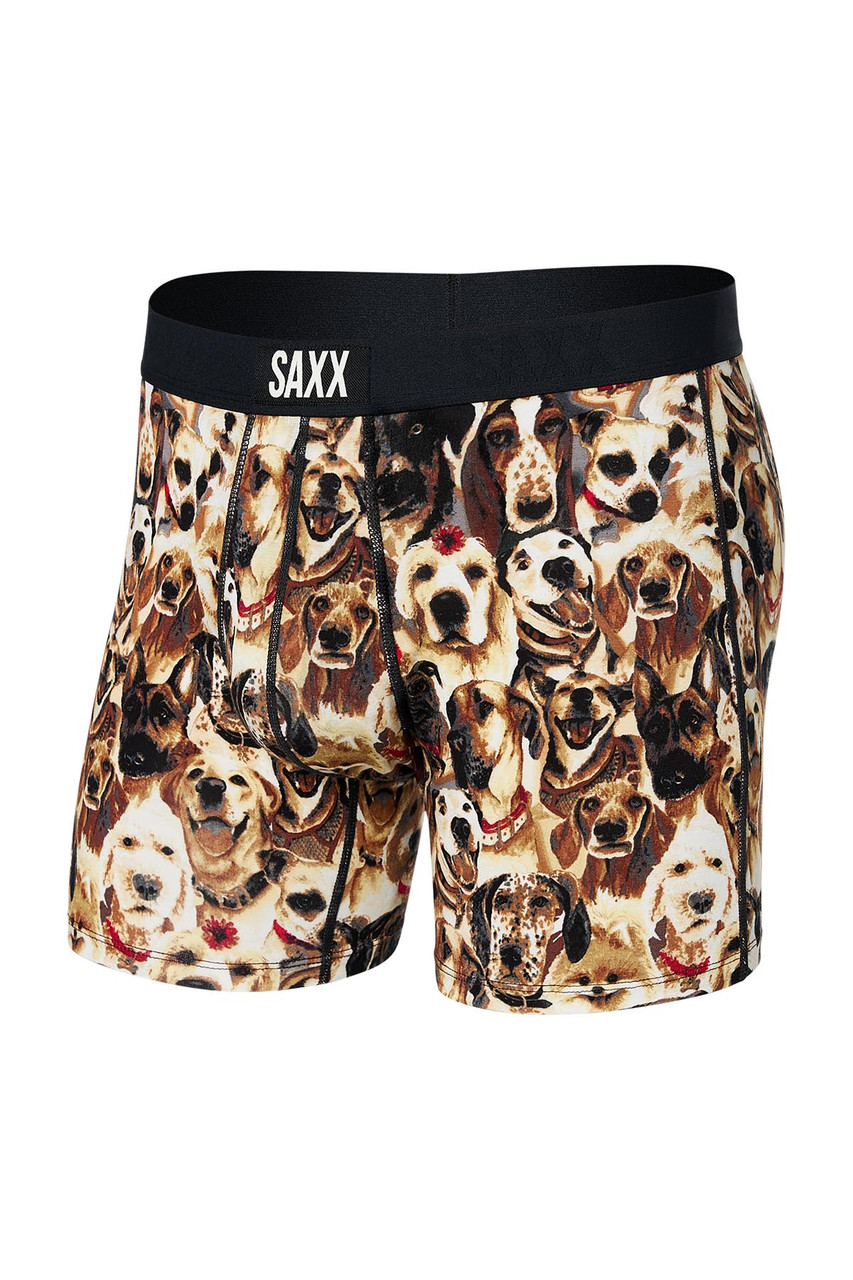 Vibe Boxer Brief - Dogs Of Saxx- Multi