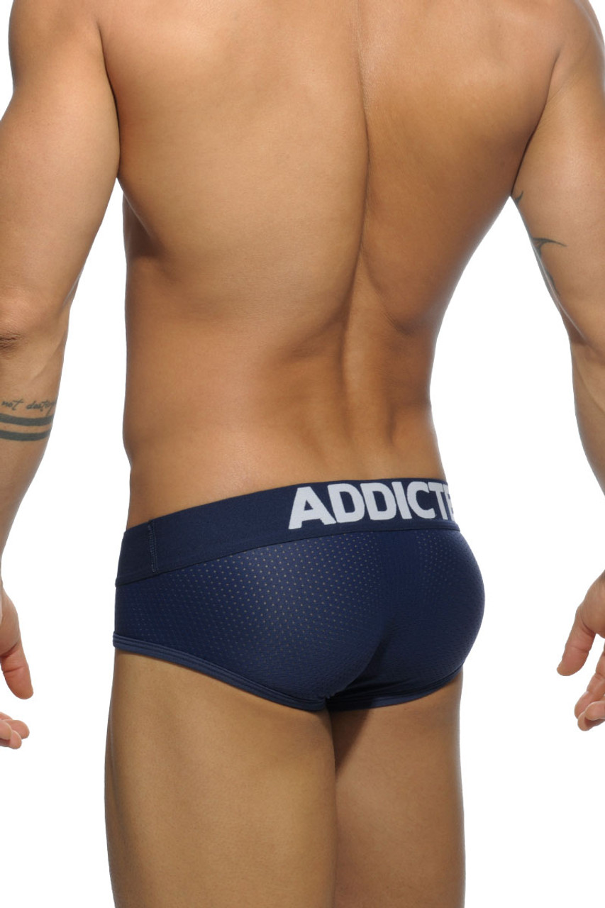 Addicted Basic Mesh Push Up Brief Ad475p 09 Topdrawers Underwear For Men 1822