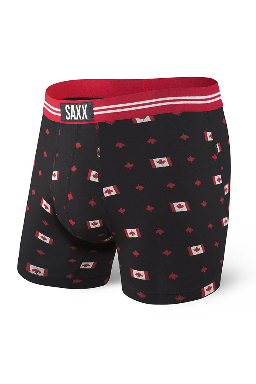 Saxx Vibe Boxers - Blue Flannel Check