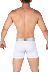 Private Structure Bamboo Viscose Mid Waist Boxer Brief | Bright White | PBUT4380-BTWH - Mens Boxer Briefs - Rear View - Topdrawers Underwear for Men
Private Structure Bamboo Viscose Mid Waist Boxer Brief | Bright White | PBUT4380-BTWH - Mens Boxer Briefs - Rear View - Topdrawers Underwear for Men