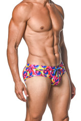 ST33LE Freestyle Swim Brief | Fuchsia/Royal Hex | ST-8000-88 - Mens Swim Briefs - Side View - Topdrawers Swimwear for Men
ST33LE Freestyle Swim Brief | Fuchsia/Royal Hex | ST-8000-88 - Mens Swim Briefs - Side View - Topdrawers Swimwear for Men
