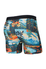 Saxx Volt Boxer Brief | Painted Landscape Multi SXBB29 | Rear View | Mens Boxer Briefs | Topdrawers Underwear for Men Saxx Volt Boxer Brief | Painted Landscape Multi SXBB29 | Rear View | Mens Boxer Briefs | Topdrawers Underwear for Men