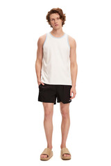 Kuwalla Tee Swimsuit | Black KUL-0125-SWIM100 | Front View | Mens Swim Shorts | Topdrawers Swimwear for Men Kuwalla Tee Swimsuit | Black KUL-0125-SWIM100 | Front View | Mens Swim Shorts | Topdrawers Swimwear for Men
