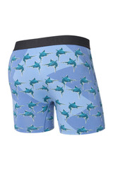 Saxx Ultra Boxer Brief Fly | Man In The Blue Suit Blue SXBB30F | Rear View | Mens Boxer Briefs | Topdrawers Underwear for Men Saxx Ultra Boxer Brief Fly | Man In The Blue Suit Blue SXBB30F | Rear View | Mens Boxer Briefs | Topdrawers Underwear for Men