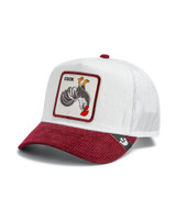 Goorin Bros. Retsoor Trucker | Red 101-2294 | Side View | Mens Caps | Topdrawers Apparel for Men