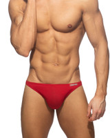 Addicted Cotton Thong | Red AD986 | Front View | Mens Thongs | Topdrawers Underwear for Men