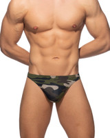 Addicted Camo Thong AD1070 | Front View | Mens Thongs | Topdrawers Underwear for Men