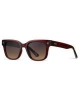 WMP Eyewear Nash Red Garnet Gradient Amber 1084-RDBRW | Side View | Mens Sunglasses | Topdrawers Apparel for Men