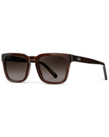 WMP Eyewear Maverick Burnt Cedar Brown Brown Gradient 1123-BRWBRW | Side View | Mens Sunglasses | Topdrawers Apparel for Men
